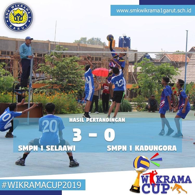 Update Wikrama Cup – Selisih 3-0 SMPN 1 Selaawi Melangkah Menuju Semi Final